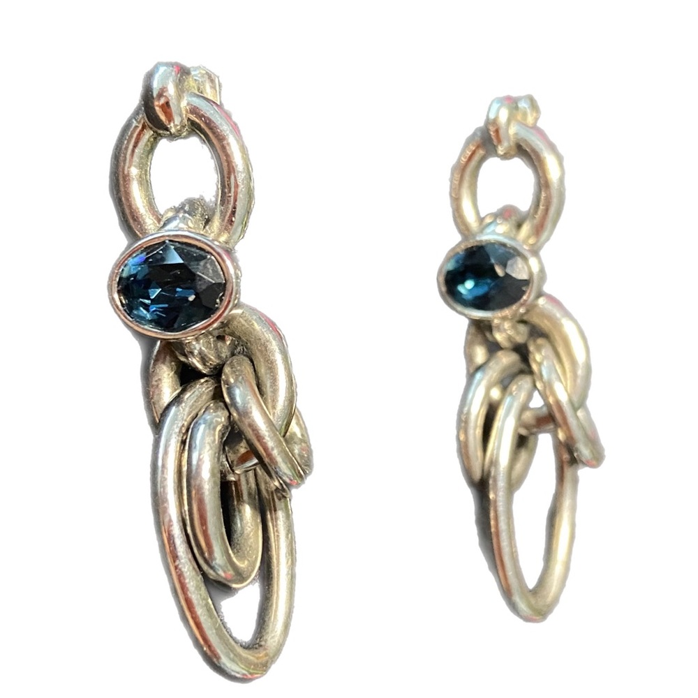 Dyrberg & Kern Earings with Aquamarine Stone